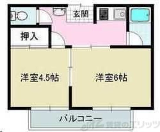 辻子マンションの物件間取画像